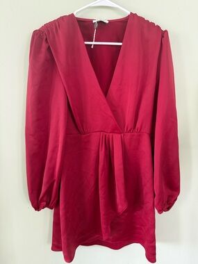 Sandro | Dresses | Sandro Amethyste Cotton Ruched Mini Dress Size 4 French  8 Us Nwt | Poshmark